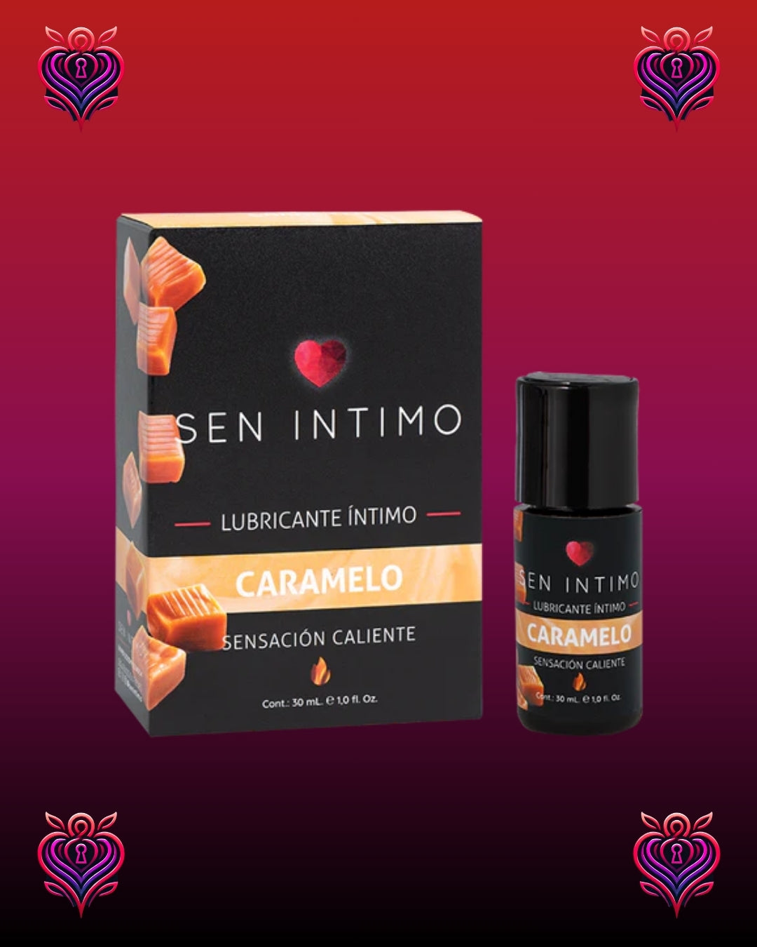 🍯Lubricante Íntimo Caramelo – Sensación Caliente🔥
