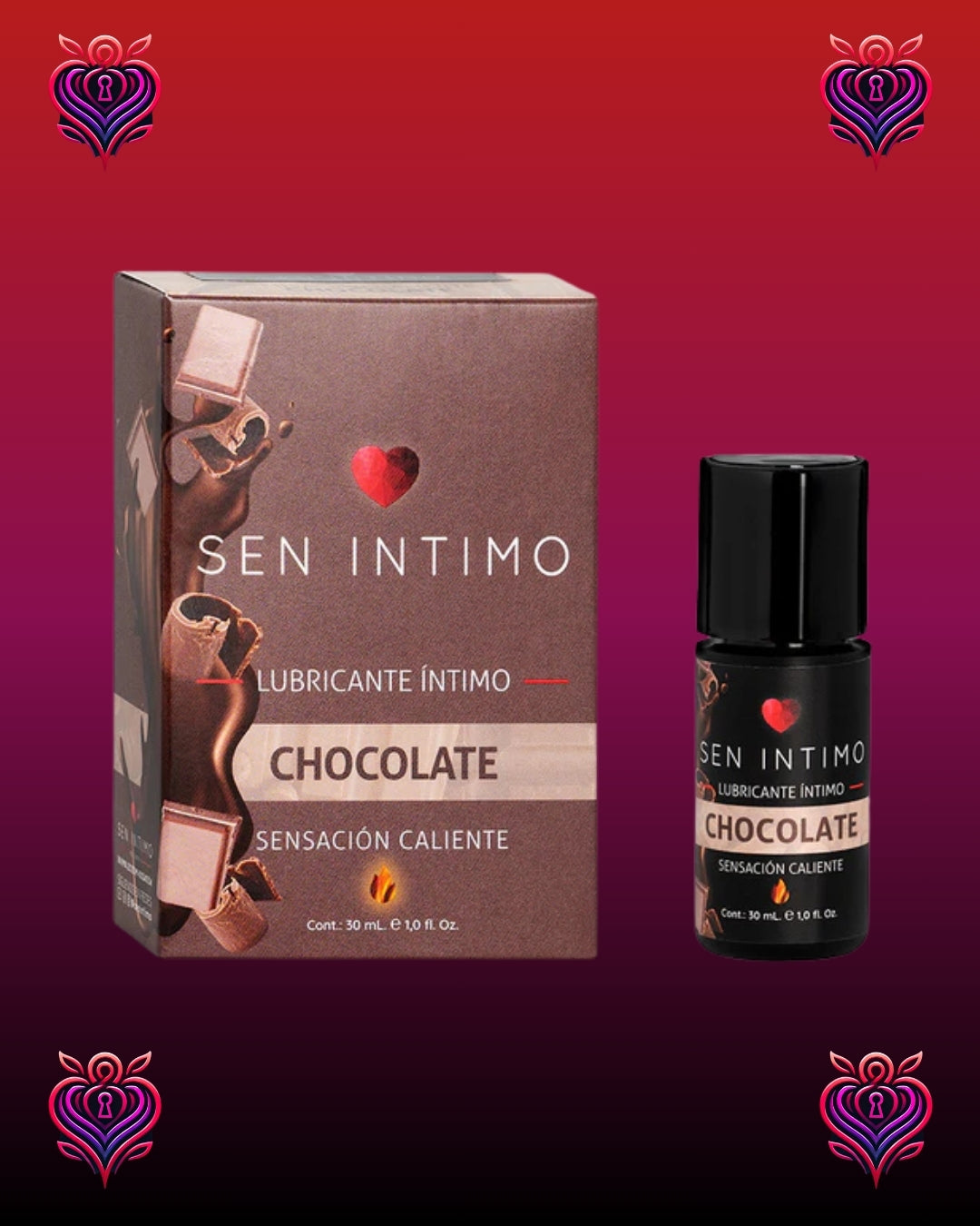 🍫Lubricante Íntimo Chocolate – Sensación Caliente🔥