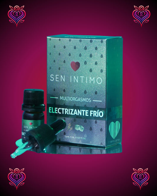 ❄️Vibrador Líquido Electrizante Frío – Multiorgasmos con Estilo Refrescante❄️