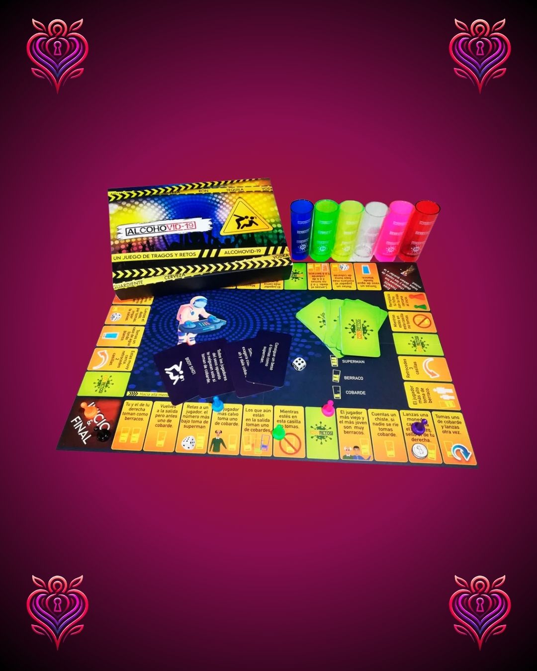 🍹ALCOHOVID-19 – El Juego de Tragos y Retos Más Picante🍹