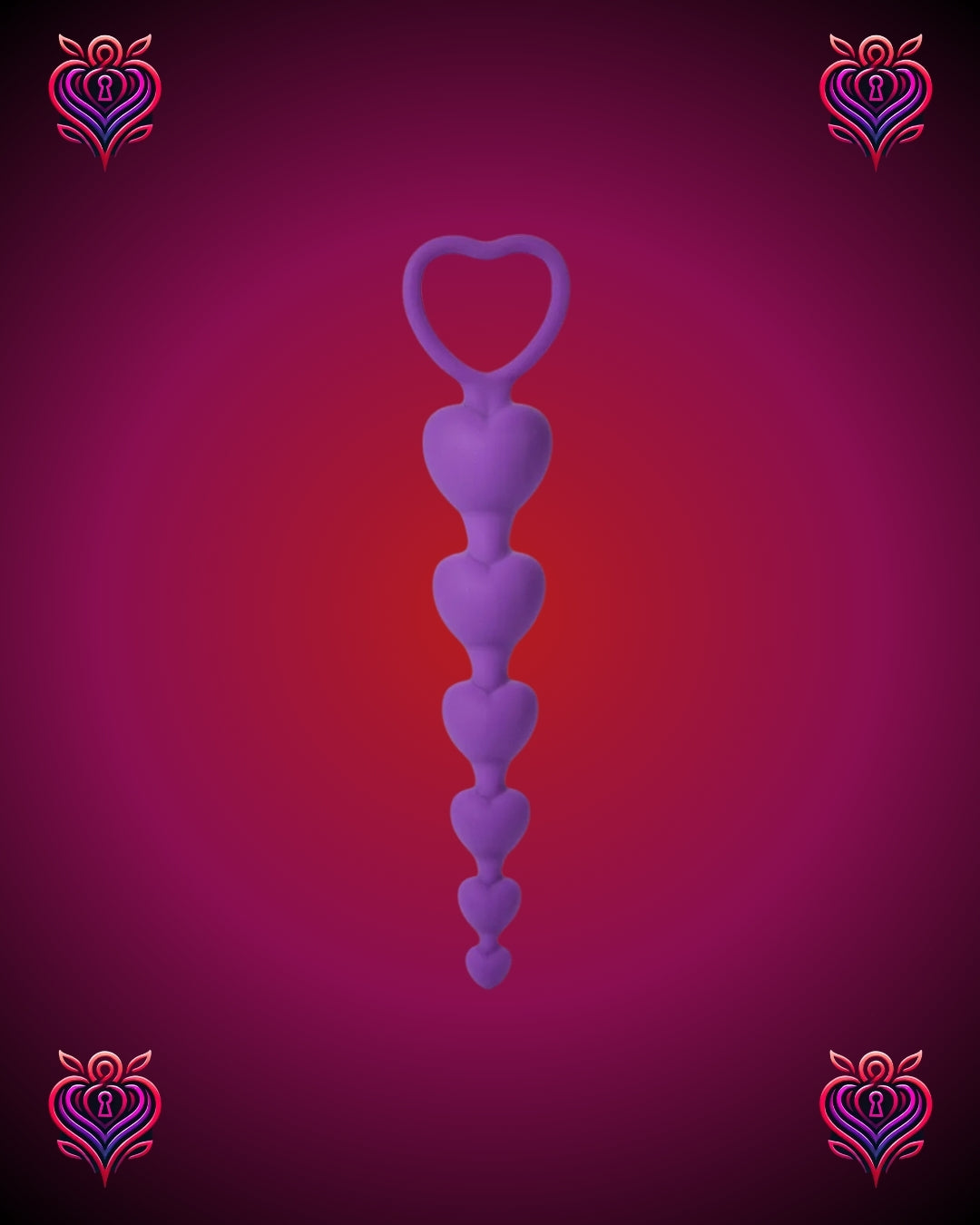 🍑Bolas Anales Corazón – Amor en cada inserción🍑