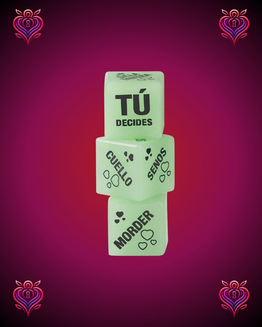 🎲Dados Luminosos Eróticos – ¡La suerte decide el placer!🔥