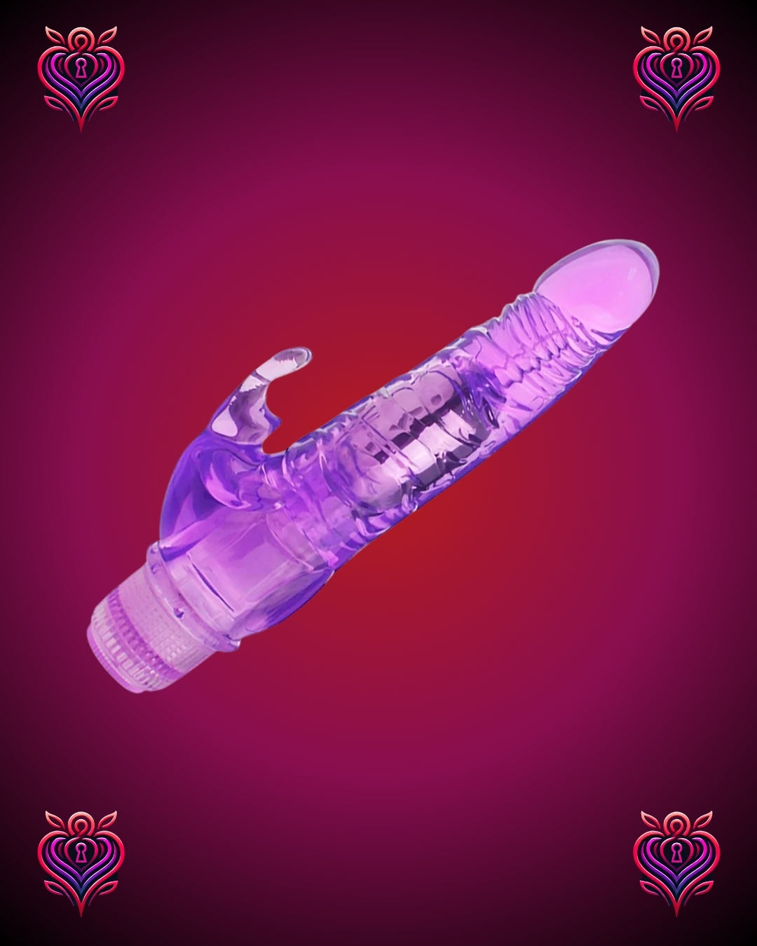 💜Conejito Vibrador – Doble Estimulación, Doble Placer💜