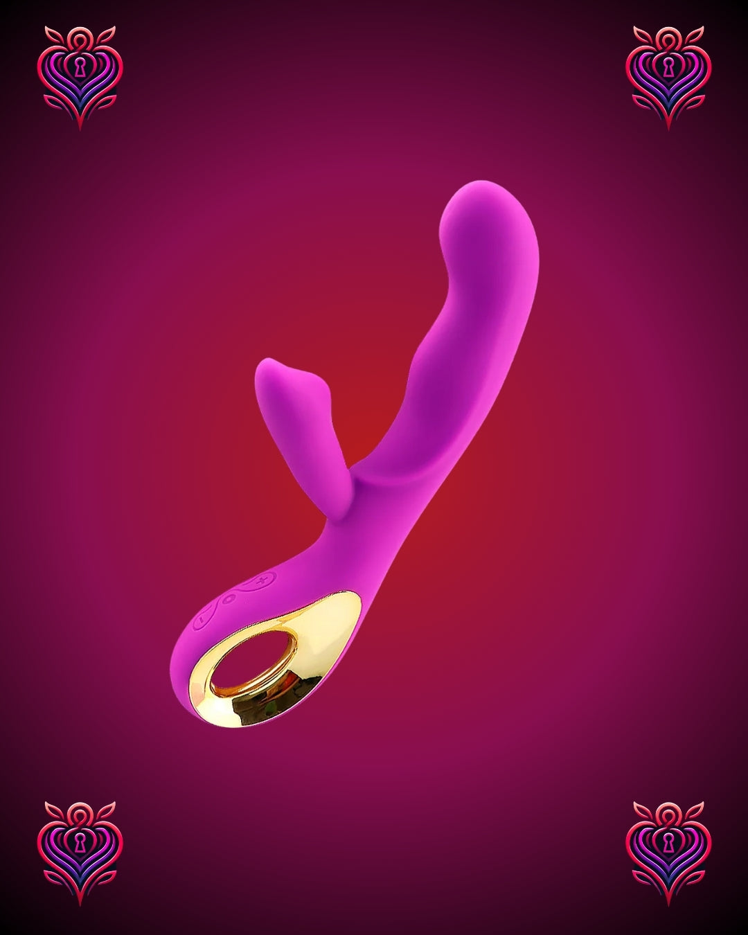 💖Vibrador G-Spot Dual – Placer Silencioso y Sofisticado💖