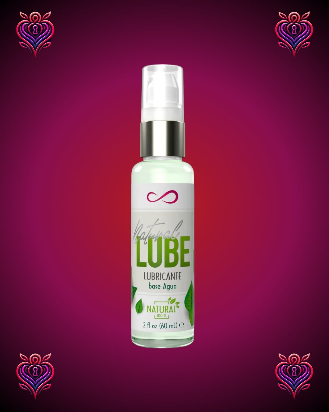 🌿Natural – Lubricante 100% Base Agua🌿