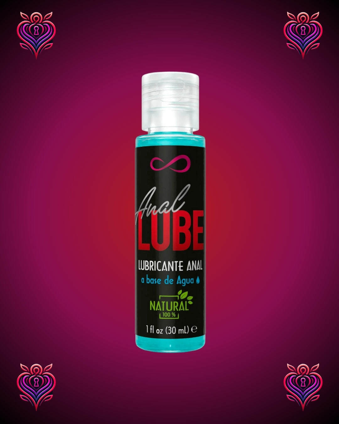 🍑Anal – Lubricante Natural Base Agua🍑