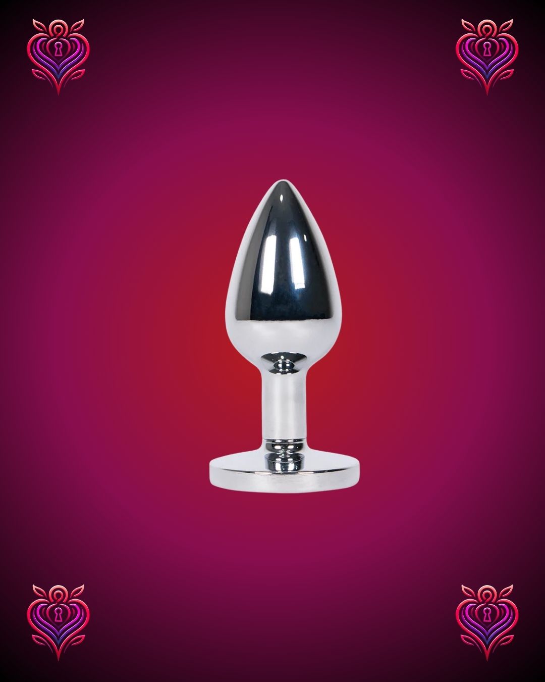 🔥Plug Metálico con Base en Espiral – Elegancia y Sensación Intensa❤️