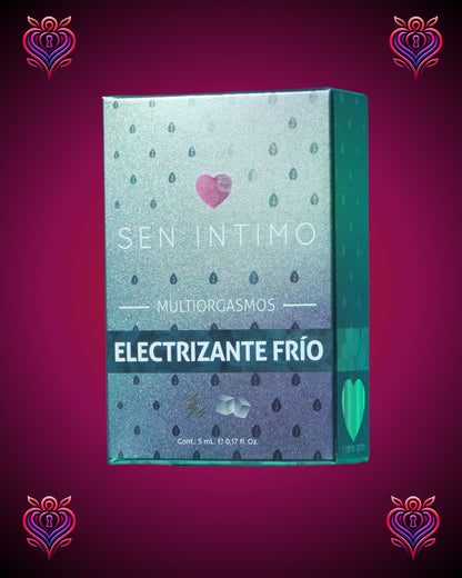 ❄️Vibrador Líquido Electrizante Frío – Multiorgasmos con Estilo Refrescante❄️