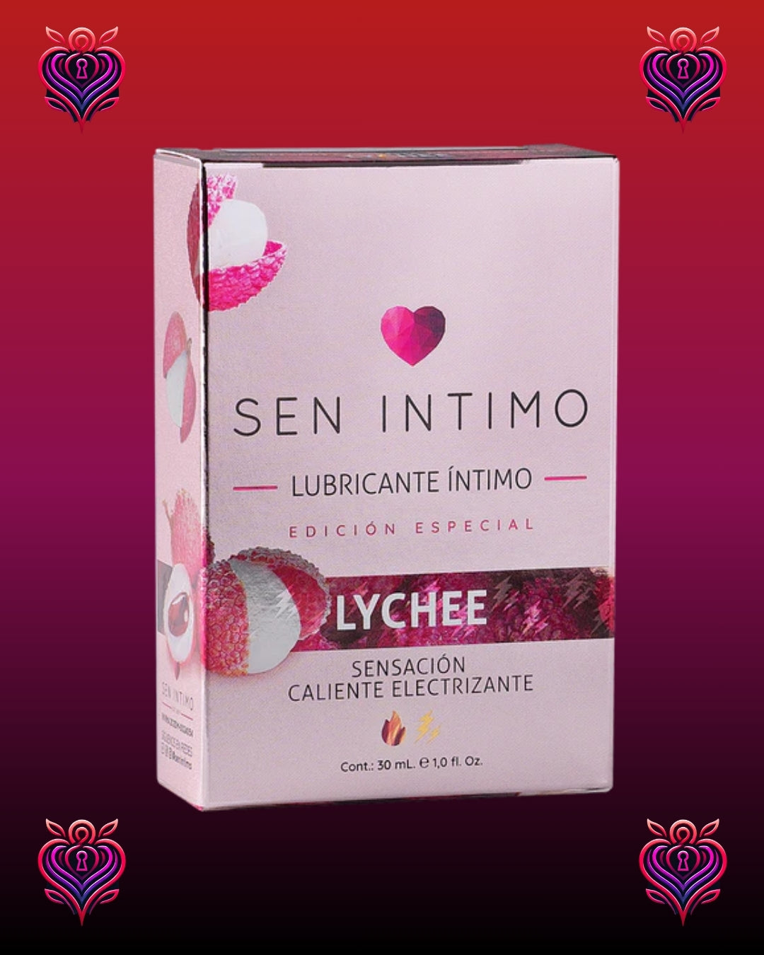 🍓Electrizante Lychee – Sensación Caliente⚡