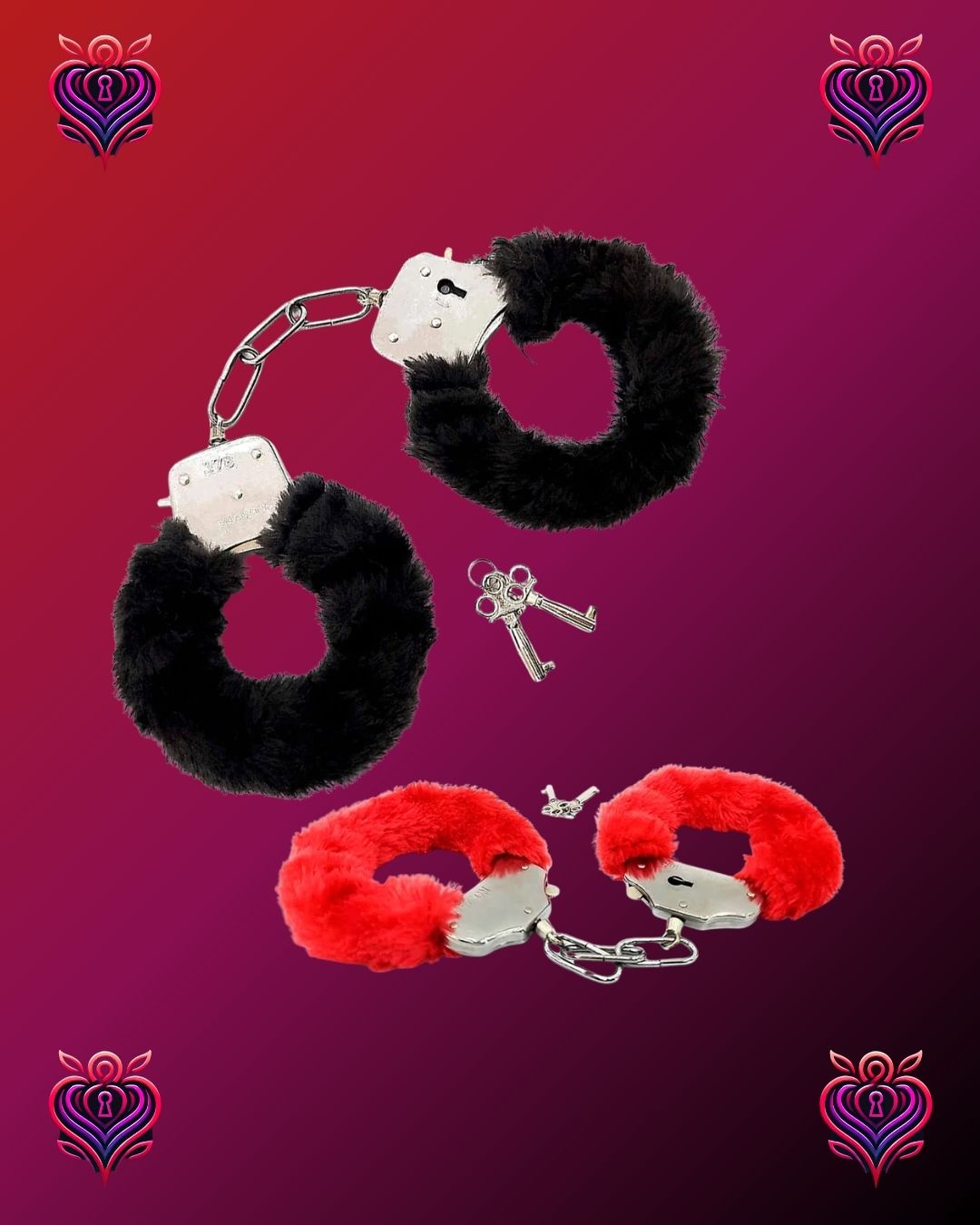 🔥ESPOSAS DE PELUCHE BDSM🔥