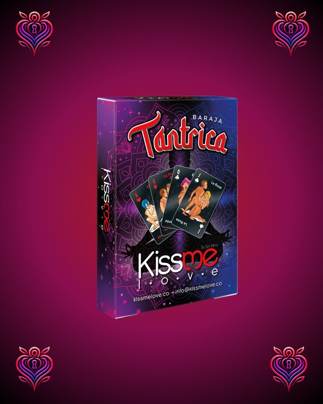 Baraja Tántrica🃏14 Posiciones para Explorar