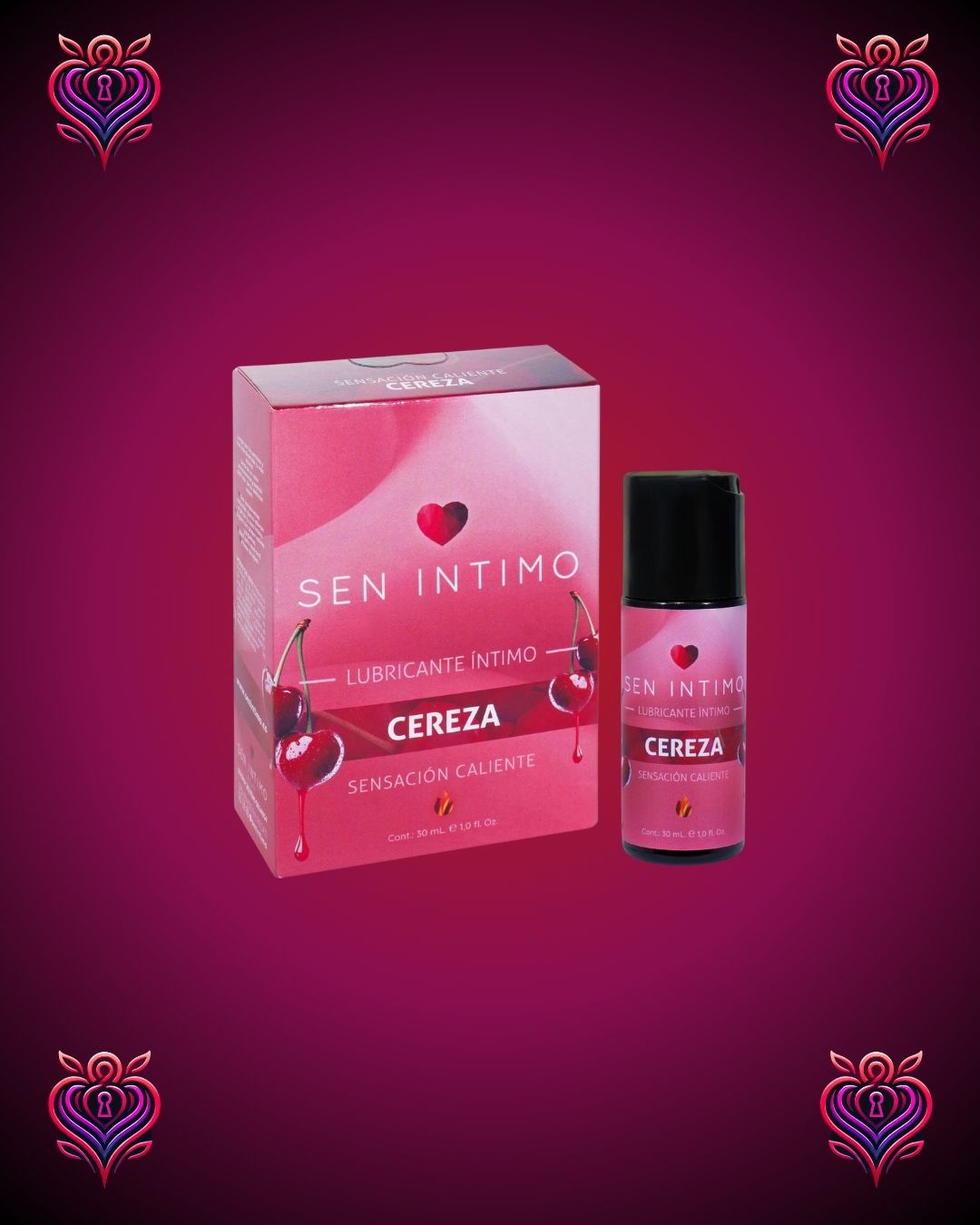 Lubricante Cereza🍒🔥Sensación Caliente