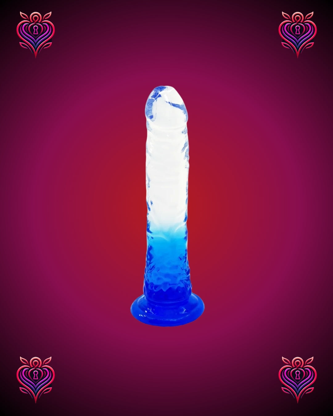 💙Dildo Degradé – Fantasías que brillan💙