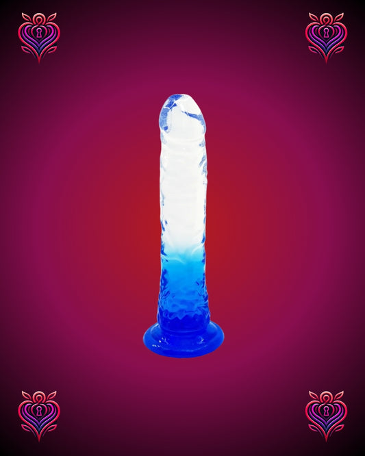 💙Dildo Degradé – Fantasías que brillan💙