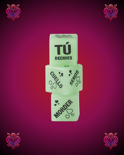 🎲Dados Luminosos Eróticos – ¡La suerte decide el placer!🔥