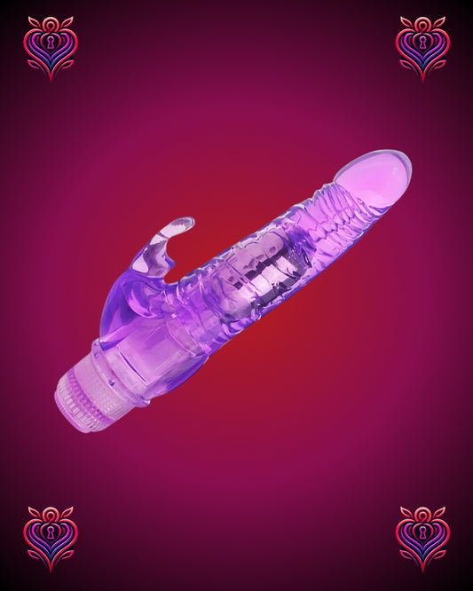 💜Conejito Vibrador – Doble Estimulación, Doble Placer💜