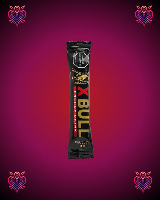 Bebida Energizante X-Bull Black⚡Sachet 15 ml · Natural y Potente