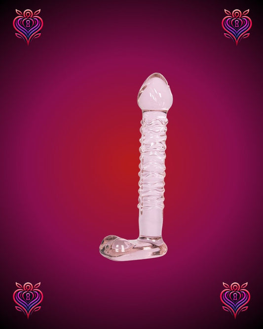 Dildo de Cristal Slim Pink🌷