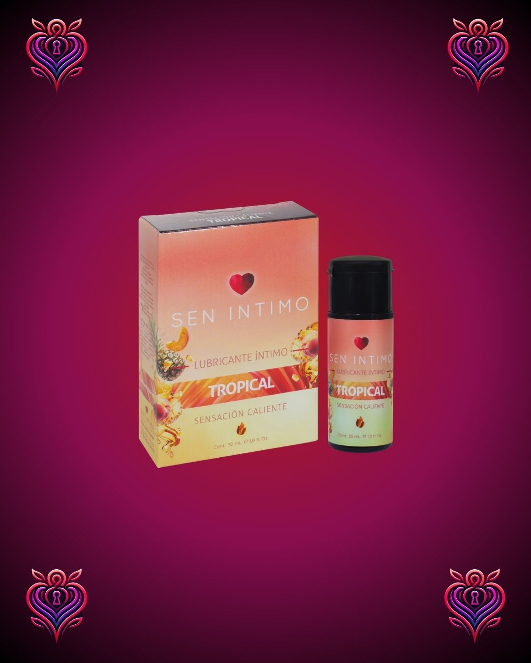 Lubricante Tropical 🍍🔥 Sensación Caliente