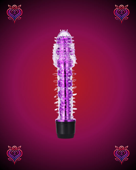 💦Vibrador Pilot Striado – Placer al máximo contacto💦