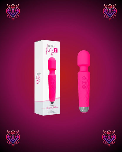 Masajeador Personal Wand Extreme⚡Secret Play · 20 Modos